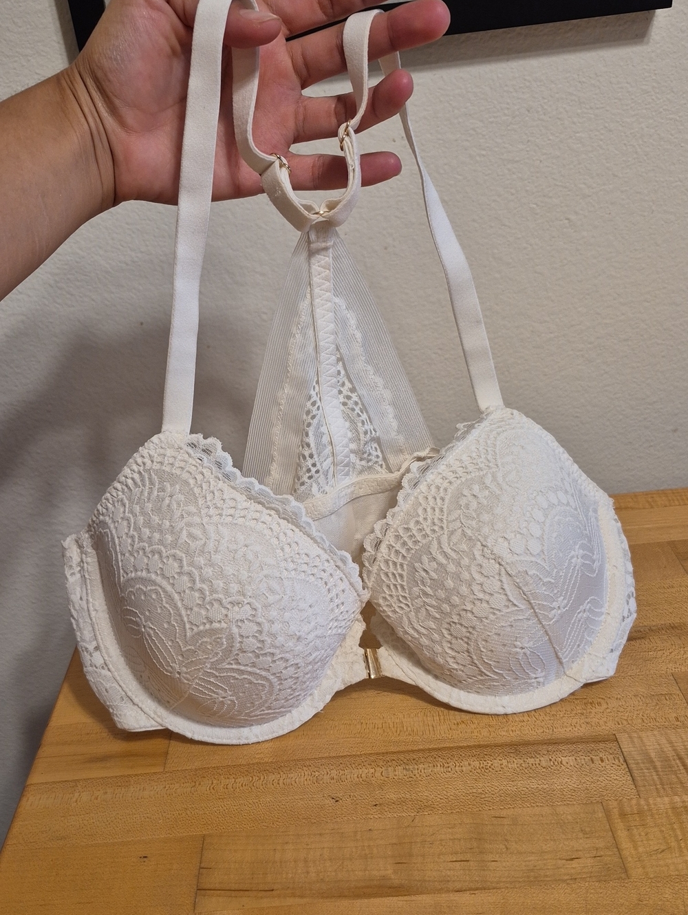Auden 34C Demi Coverage Lighly Lined Racerback Bra